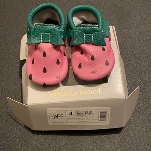 Brand new freshly picked moccasins size 4